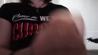 SFW alt trans screws rubber vagina (sound)