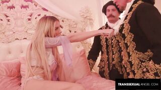 AUBREY KATE's Royal Threesomes DOUBLE FEATURE with TS Cuties & Chaps!