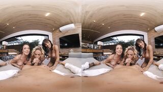 Unforgettable Latin chick T-girl Foursome for Recent Year's Eve