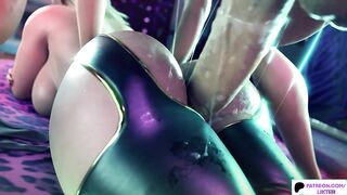 CYBERPUNK HARD FUTANARI BANG COMICS STORY - LARGE BOOTY SHEMALE HENTAI CRTEAMPIE 60FPS