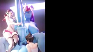 RAINBOW DASH SHEMALE HENTAI GETTING SERVICE FROM OVERWATCH CUTIES TOON