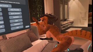 Juno Plays Anthro Heat in VR Part two