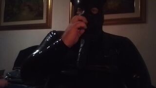 Fetysh Sissy Mask smokin'