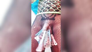 Pt2. Auto punition Sadomasochism ballbusting flogging PART.two