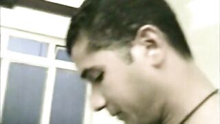 3some action with nice-looking t-girl