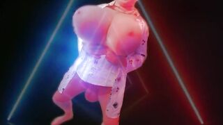 The Church of Balls Cat Bouncer Edition - Low Hangers Large Silicone Breasts Relaxing Waltz Opera Music Real Futa Balls Stretching