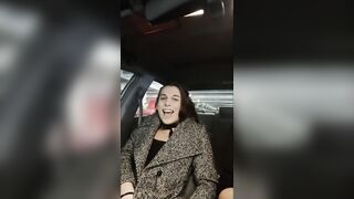 Dad controls my ass-plug sex-toy whilst in public