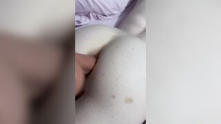 Impure talking my trans wife whilst banging her with my large realistic sextoy