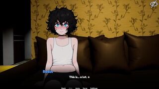 My Femboy Roommate #03 - Catching My Femboy Lover Bang Himself with a Large Sex-toy