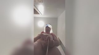 Trans Transsexual Femboy Jack Off Spunk flow