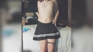 Don't be rude ????, it's my 1st time acting to make u cum ✨- Trans Gal ????️‍⚧️