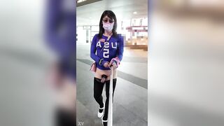 Dali chap clothed as a woman discloses cross-dressing on high-speed educate