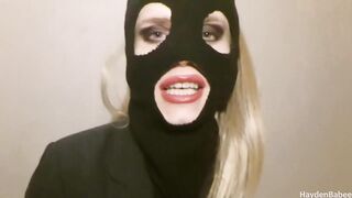 onlyfans(dot)com/haydenbabee Hayden Pavlov - t-girl robber mesmerizes and feeds u