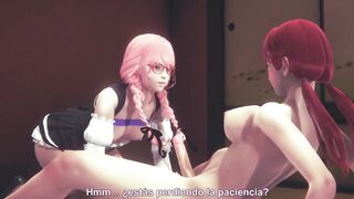 AMA SHEMALE HENTAI CALIENTE TIENE SEXO CON LA SIRVIENTA - CG MANGA GAME