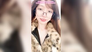 cute sissy smokin' outdoor Tongue Piercings ahegao face