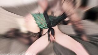 Anastasia Seduces Straight Large White Schlong At A Bar!