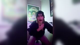 Alternative sissy bouncing on BBC