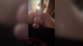 Lea takes an booty pounding