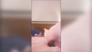 Trans angel early transition bangs butt and then AtM