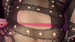 Concupiscent bunny beauty orgasming