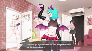 Lucy steals Bella's shampoo another time