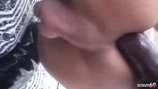 Latino with a Giant Schlong Bangs a Hawt Blond T-girl in Her Constricted Backdoor