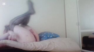 Sissy playing with toys