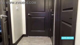 Charming T-girl Strokes Her Shecock