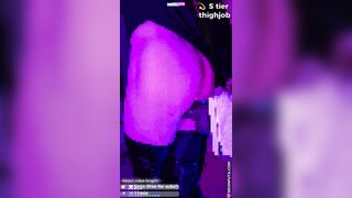 ???? S tier thighjob mmh~ priceless temperature, fine thickness, prominent veins, it feels alluring between my haunches???? u'll be an astounding sextoy, love.