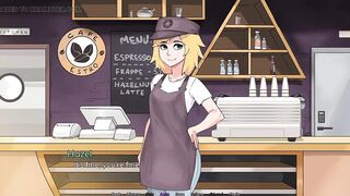 Hazelnut Latte 1 - Hazel Gets Caught Stroking in My Coffee