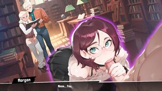 Morgan desires it in the library. I’m not saying no - FemBoy Futanari Abode