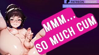 Futanari therapist cums in your arsehole [Part two] [Cum drinking] [Anal creampie] [Precum] [Futanari x pliant hunk] [Girlcock]