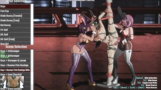 ALL BUNNY GAL SADOMASOCHISM SEX SCENE - PURE ONYX