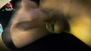 pin-up doll busts a nut