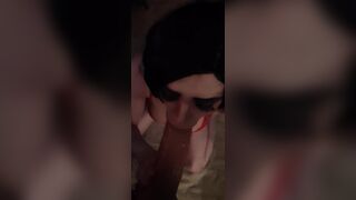 Толстый огромный член для моей тугой глотки