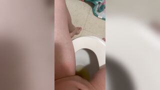Trans dude pissing #12
