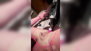 LEA MINOWSKY DOMINATED BY SISSY MACHINES