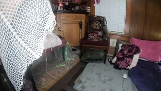 Daphne dancing in lacy tights and skirts