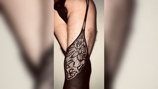 Ebony Sex tool In Gap