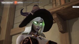 World of Warcraft: Semen Road. CG Comics Game. part two