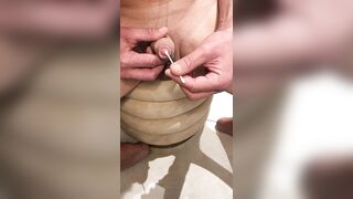 RUSH OF CUM FILLS CONSTRICTED HOLES, NO LENIENCY GIVEN