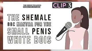 Movie scene three the black princess the tgirl bbc mantra for the tiny shlong white bois