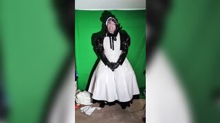 Layered PVC Breathplay with Bonnet over Hood