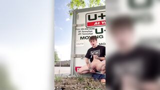 FTM Risky Public Play Right By Street