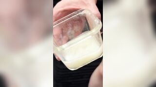 Eat my cum container thrall! Shippable treats for cumsluts