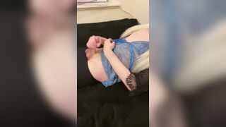 TS Lucy Summers - Solo Tugjob And Cum