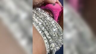 Teen trans lustful in home touch her panty until get boner