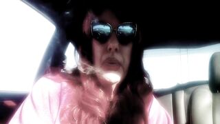 OLDER REDHEAD CAR SMOKIN' MARLBORO 100s (Lengthy Version)