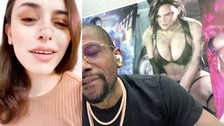 Transgender Secretary Jerking Off And Cumming For A Promotion