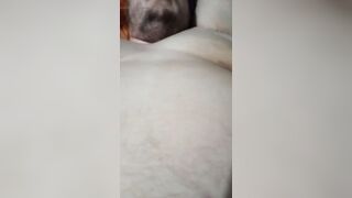 T4t Pair; Loudly Praising My Boyfriend's T-knob (love button) Orally